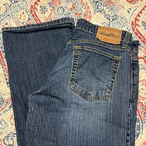 Levi Strauss jeans bootcut low rise sz 9 jr medium
